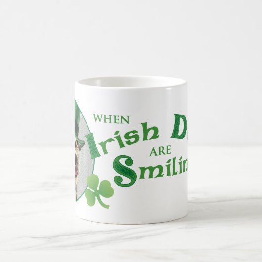 St. Patrick's Day Glen of Imaal Terrier Kaffeetasse (Mittel)
