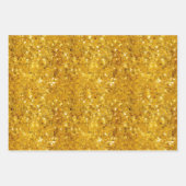 St. Patrick's Day Glitzer Geschenkpapier Set (Vorderseite 3)