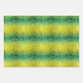St. Patrick's Day Glitzer Geschenkpapier Set (Vorderseite 2)