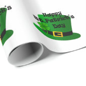 St Patricks Day Glossy Wrapping Paper Geschenkpapier (Rolleneckpunkt)