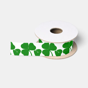 St Patrick's Day - Glück 3+1 = 4 Satinband