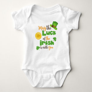 St. Patrick's Day, Glück der Iren, Clovers Baby Strampler