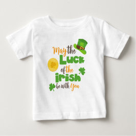 St. Patrick's Day, Glück der Iren, Clovers Baby T-shirt