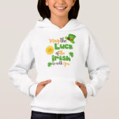 St. Patrick's Day, Glück der Iren, Clovers Hoodie (Vorderseite)
