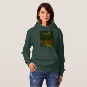 St. Patrick's Day Glück der Iren Klee Martini Hoodie (Vorne ganz)