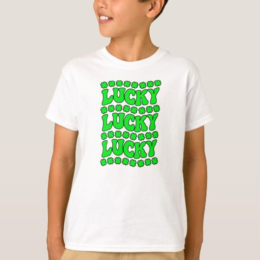 ST. PATRICK'S DAY, Glück, Glück, Glück T-Shirt (Vorderseite)