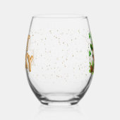 St. Patrick's Day Glückliche Igel Weinglas Ohne Stiel (Rechts)