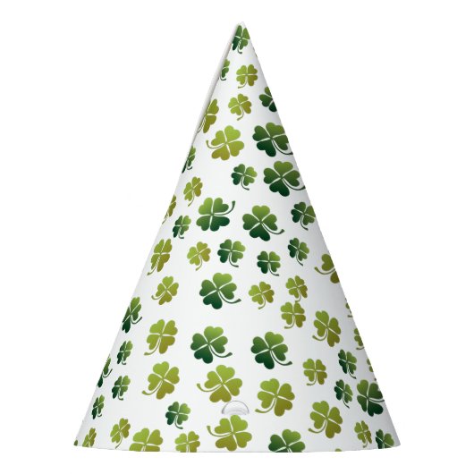 St. Patrick's Day glückliche Klee Partyhütchen (Links)