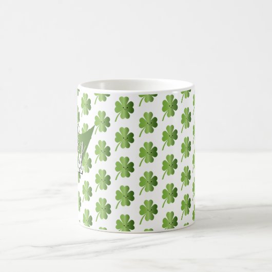 St Patricks Day Glückliche Mutter Kaffeetasse (Mittel)