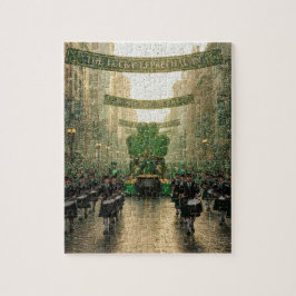 St. Patrick's Day – Glücksbringer Kobold Hut Puzzle