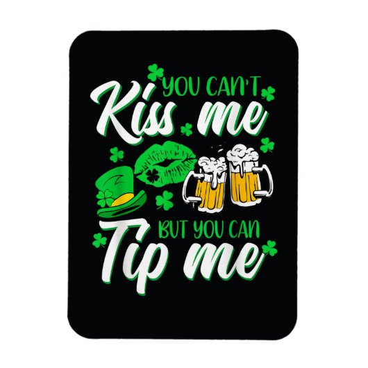 St. Patricks Day Glücksklee Magnet (Vertikal)