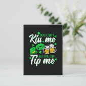 St. Patricks Day Glückskleeblatt Feiertagskarte (Stehend Vorderseite)