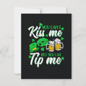 St. Patricks Day Glückskleeblatt Feiertagskarte (Vorderseite)