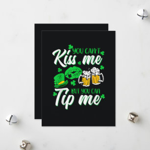 St. Patricks Day Glückskleeblatt  Feiertagskarte