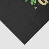 St. Patricks Day Glückskleeblatt-Gnom Seidenpapier (Detail)