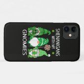 St Patricks Day Glückskleeblatt Leopard Case-Mate iPhone Hülle (Rückseite (Horizontal))