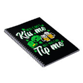 St. Patricks Day Glückskleeblatt Notizblock (Rechte Seite)