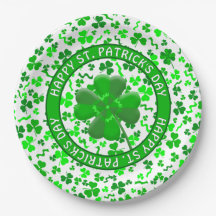 St. Patricks Day Glücksschleifen Personalisiert