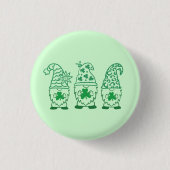 St. Patrick's Day Gnome-67845 Button (Vorderseite)