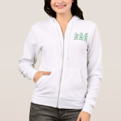 St. Patrick's Day Gnome-67845 Hoodie (Vorderseite)