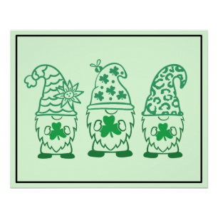 St. Patrick's Day Gnome-67845 Poster