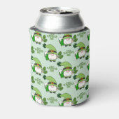 St. Patrick's Day Gnome Beer Can Cooler Dosenkühler (Kanne Rückseite)