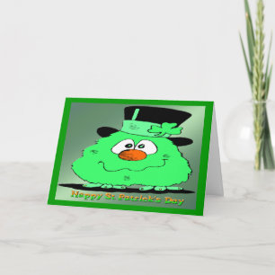 St. Patrick's Day Gnome Karte