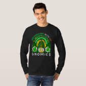 St Patricks Day Gnome Let Shenanigans Begin Shamro T-Shirt (Vorne ganz)