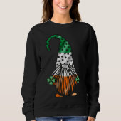 St Patrick's Day Gnome Long Legged Gnomes Irish Gr Sweatshirt (Vorderseite)