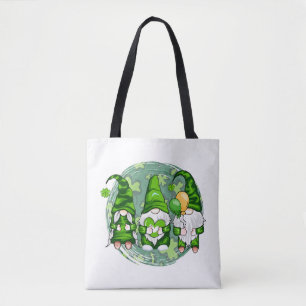 St. Patrick's Day Gnome Shamrock Gnome-54989 Tasche
