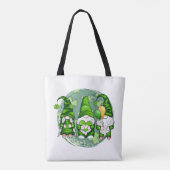 St. Patrick's Day Gnome Shamrock Gnome-54989 Tasche (Rückseite)