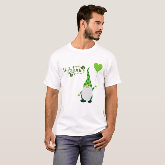 St. Patrick's Day Gnome T-Shirt (Vorne ganz)