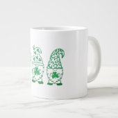 St. Patrick's Day Gnomes-60682 Jumbo-Tasse (Vorderseite Rechts)