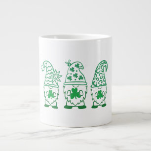 St. Patrick's Day Gnomes-60682 Jumbo-Tasse