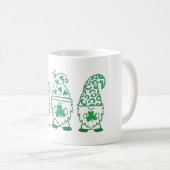 St. Patrick's Day Gnomes-60682 Kaffeetasse (VorderseiteRechts)