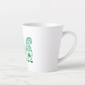 St. Patrick's Day Gnomes-60682 Milchtasse (Rechts)