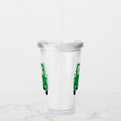 St. Patrick's Day Gnomes in Truck Acryltrinkbecher (Rechts)