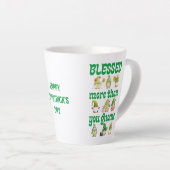 St Patrick's Day Gnomes Milchtasse (Rechte Ecke)