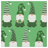 St Patricks Day Gnomes Niedlich Green Stoff (Nahaufnahme)