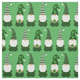 St Patricks Day Gnomes Niedlich Green Stoff