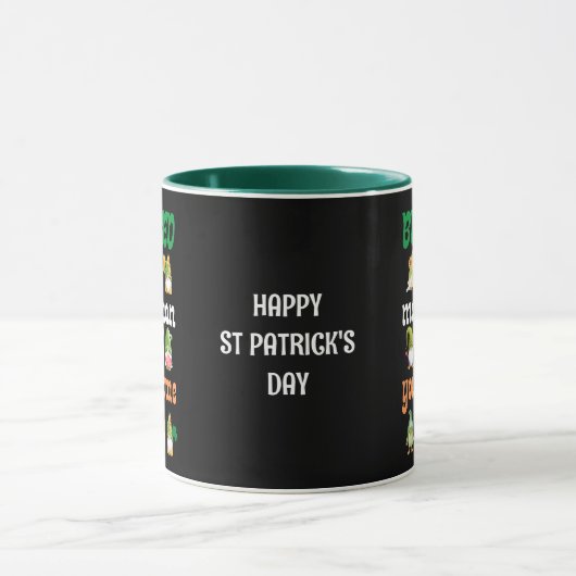 St Patrick's Day Gnomes Tasse (Zentrum)