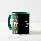St Patrick's Day Gnomes Tasse (Vorderseite Links)