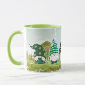 St Patrick's Day Gnomes Tasse (Links)
