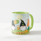 St Patrick's Day Gnomes Tasse (VorderseiteRechts)