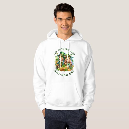 St Patrick's Day | Go gcuire Dia an t-ádh ort Hoodie (Vorne ganz)
