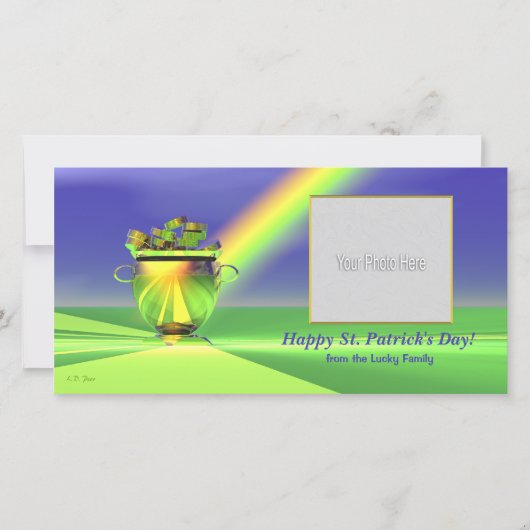 St. Patrick's Day Gold Pot of Gold (Vorderseite)