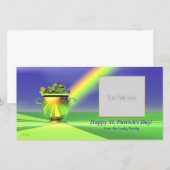 St. Patrick's Day Gold Pot of Gold (Vorne/Hinten)