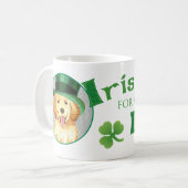 St. Patrick's Day Golden Kaffeetasse (Vorderseite Links)