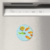 St. Patrick's Day, Goldfish Spaß Magnet (In Situ (Geschirrspüler))