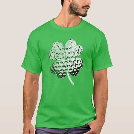 St Patricks Day Golf Kleeblatt Golf St Patricks Da T-Shirt (Vorderseite)